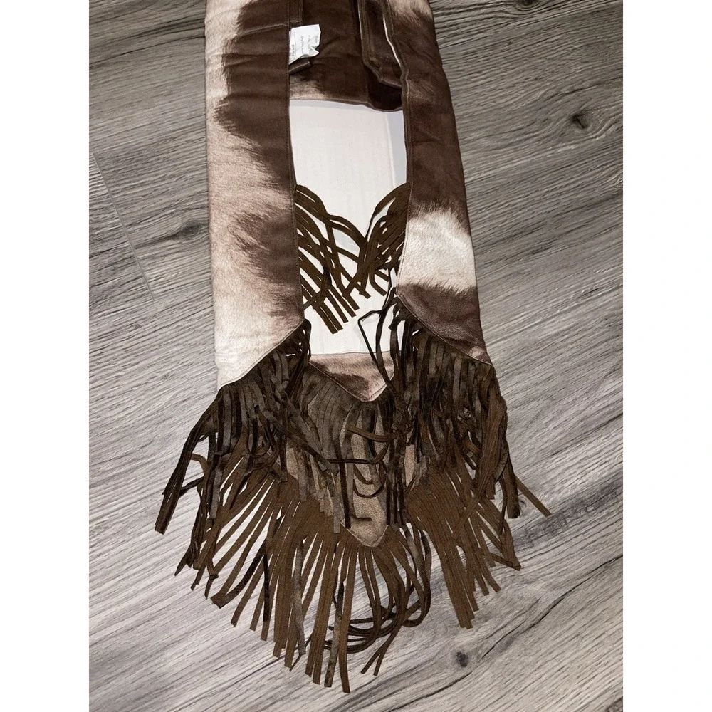 HiEnd Accents Cow Print‎ Western Decor Table Runner 14